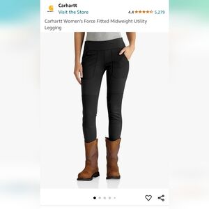 Women's Carhartt force stretch leggings NWT